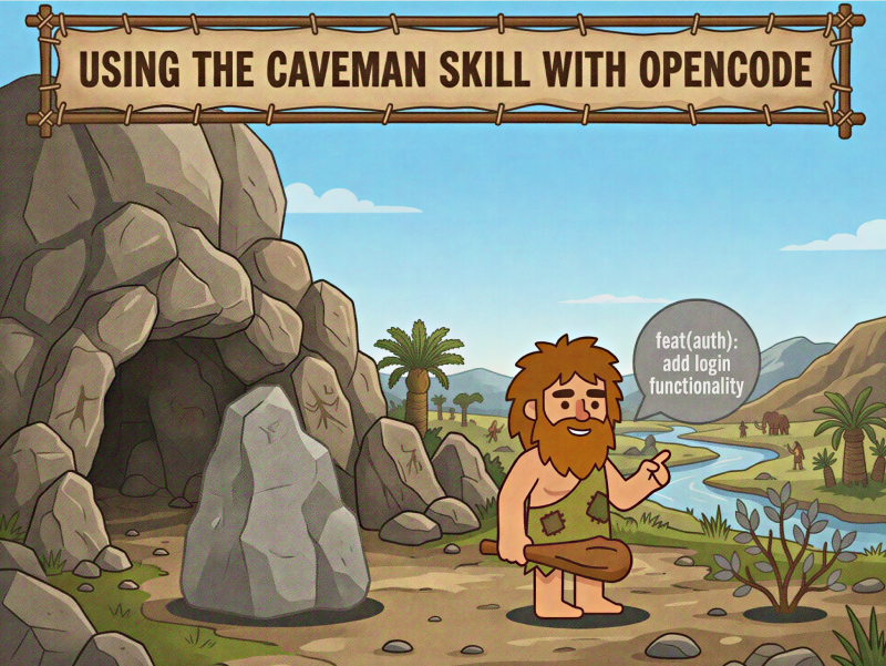 caveman-skill-with-opencode