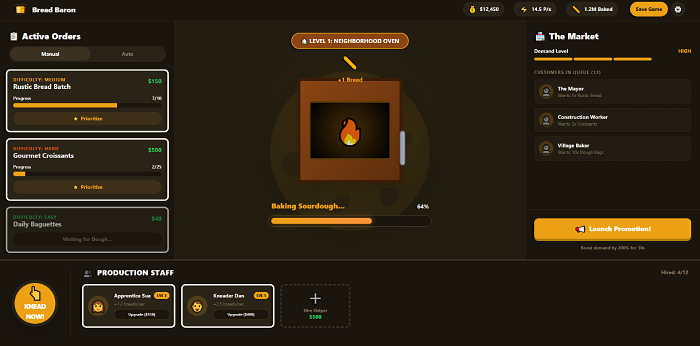 Bread Baron screenshot 1