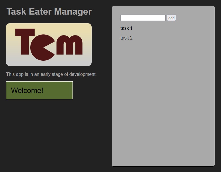 Task Eater Manager screenshot 1